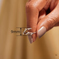 Simple Antler Ring For Women Christmas Holiday Theme Fashion Jewelry Festive Statement Finger Ring view 4