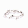 Simple Antler Ring For Women Christmas Holiday Theme Fashion Jewelry Festive Statement Finger Ring view 5
