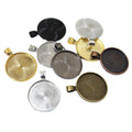 25mm 3.3g Gold Zinc Alloy Charm Pendant for DIY Necklace Bracelet Jewelry Making view 5