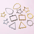 Stainless Steel Star Teardrop Geometric Small Pendants Charms For DIY Bracelet Necklace Accessories view 4