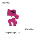 Alloy Acrylic Lady Brooch Pin For Womens Apparel Decoration view 6