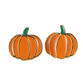 Realistic Pumpkin Stud Earrings For Christmas And Halloween, Fashion Festival Gift Ear Jewelry view 5