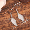 Fashion Leaf Drop Earrings For Women, Simple Delicate Tree Leaf Dangle Earrings For Daily Wear view 4