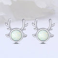 Simple Delicate Sparkling Stud Earrings For Women, Fashion Christmas Festival Gift Ear Jewelry view 1