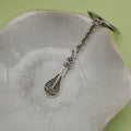 Zinc Alloy Guitar Shape Keychain Bag Charm Gift view 4