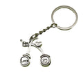 Metal Bicycle Keychain Bag Charm Gift view 5