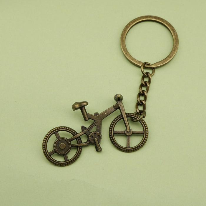 Metal Bicycle Keychain Bag Charm (2833)