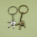 Metal I Love You Hand Gesture Keychain Couple Gift view 1