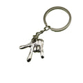 Metal I Love You Hand Gesture Keychain Couple Gift view 5