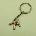 Metal I Love You Hand Gesture Keychain Couple Gift view 6