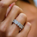 Fashion Sparkling Teardrop Inlaid Ring For Women, Light Luxury Engagement Jewelry view 1