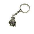 Metal Skull Hand Keychain Gothic Bag Charm Gift view 5