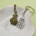Metal Skull Hand Keychain Gothic Bag Charm Gift view 4