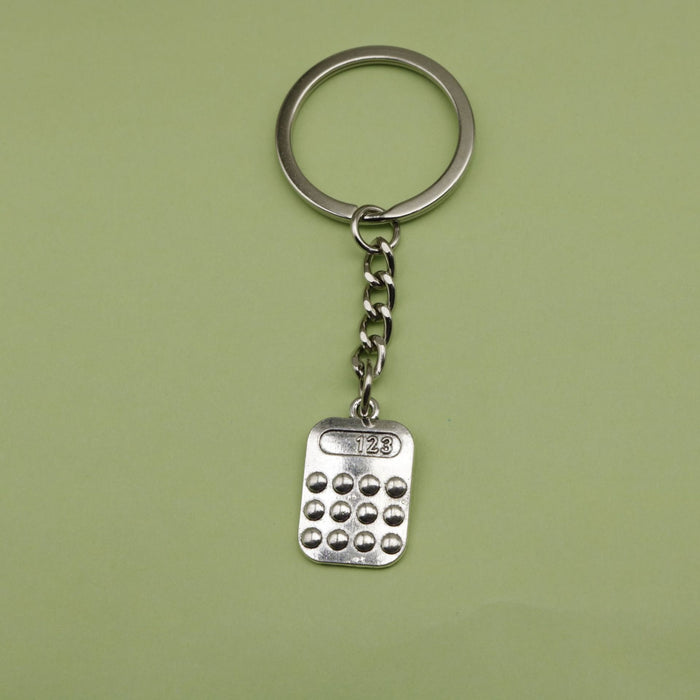 Silver Zinc Alloy Dollar Calculator Money Bag Jewelry Findings Accessories for DIY Jewelry Making