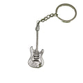 Metal Guitar Pendant Keychain For Bag Charm Gift view 5