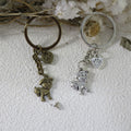 Metal Puppy Dog Keychain For Bag Charm Gift view 3