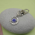 Zinc Alloy Star Moon Planet Knot Keychain Bag Charm Gift view 4