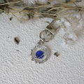 Zinc Alloy Star Moon Planet Knot Keychain Bag Charm Gift view 3