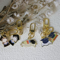 Zinc Alloy Graduation Cap Keychain Student Gift Key Ring view 2