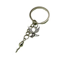 Metal Eagle Mouse Keychain Bag Charm view 5
