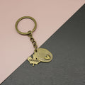 Zinc Alloy Maple Leaf Keychain For Autumn Gift view 1