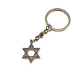 Metal Hexagram Star Keychain Bag Charm for Keys and Gifts view 5