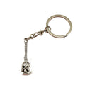 Metal Skull Guitar Keychain Bag Charm view 5