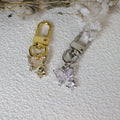 Zinc Alloy Butterfly Keychain For Bag Charm Gift view 3