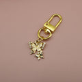 Zinc Alloy Butterfly Keychain For Bag Charm Gift view 6