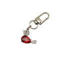 Zinc Alloy Crystal Sparrow Keychain Bag Charm Gift view 5