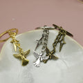 Metal Angel Star Keychain For Bag Charm Gift view 3