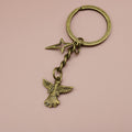 Metal Angel Star Keychain For Bag Charm Gift view 6