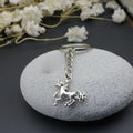 Metal Unicorn Dinosaur Keychain Bag Charm Gift view 3
