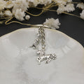 Metal Unicorn Dinosaur Keychain Bag Charm Gift view 4