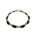 Vintage Enamel Crisscross Alloy Clavicle Necklace With Premium Geometric Line Design view 5