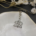 Metal Heart Celtic Knot Keychain Gift view 4