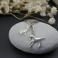 Metal Horse And Rabbit Keychain Bag Charm Gift view 4
