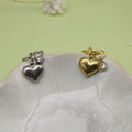 Zinc Alloy Heart Clasp Keychain For Bag Charm Gift view 4