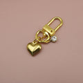 Zinc Alloy Heart Clasp Keychain For Bag Charm Gift view 6
