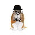 Acrylic Cartoon Dog Brooch Pin For Men's Suit Coats view 5