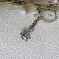 Zinc Alloy Queen Bee Keychain Bag Charm Gift view 3