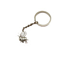 Zinc Alloy Queen Bee Keychain Bag Charm Gift view 5