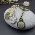 Zinc Alloy Clock Watch Keychain Vintage Bag Charm Gift view 4