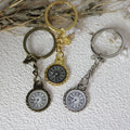 Zinc Alloy Clock Watch Keychain Vintage Bag Charm Gift view 2
