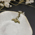 Zinc Alloy Friendship Heart Wings Keychain Bag Charm Gift view 4