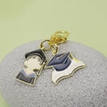 Metal Graduation Success Keychain For Student Exam Gift view 4