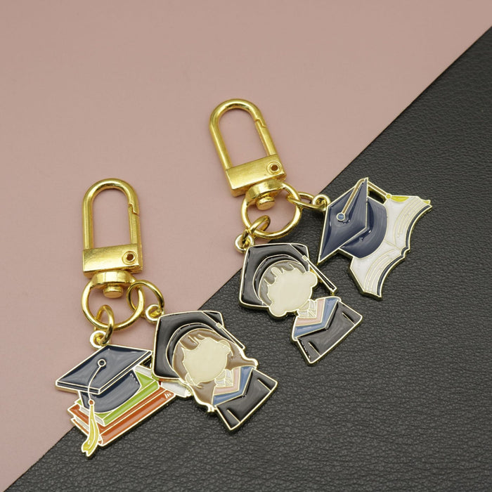 Metal Graduation Success Keychain For Student Exam Gift