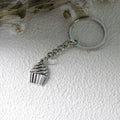 Zinc Alloy Cake Keychain Cute Dessert Bag Charm Gift view 4