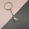Zinc Alloy Cake Keychain Cute Dessert Bag Charm Gift view 1