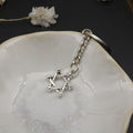 Metal Hexagram Star Keychain Bag Charm for Keys and Gifts – Gold view 4